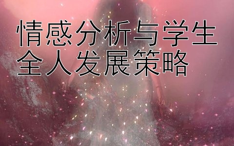 情感分析与学生全人发展策略